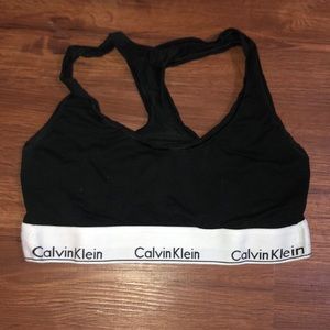 calvin klein sports bra